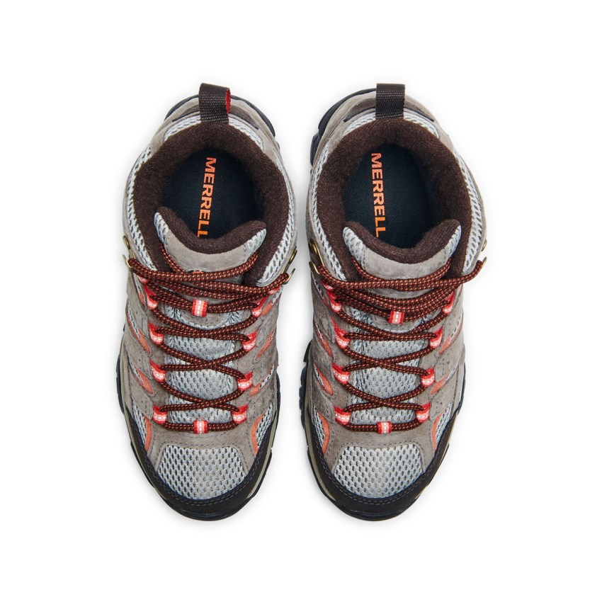 Chaussures Randonnée Merrell Moab 2 Mid Waterproof Marron Clair Femme | Y.J.YXAE